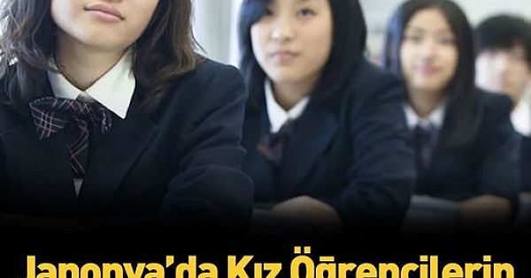 Japonya'daki kız öğrenciler 