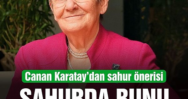 Canan Karatay açıkladı 