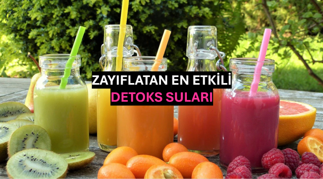 Zayıflatan En Etkili Detoks Suları